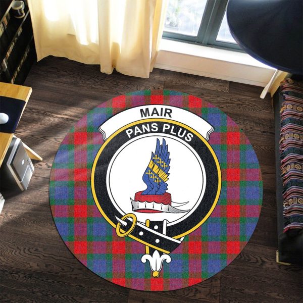 Mar Tartan Crest Round Rug For Discount - Image 3