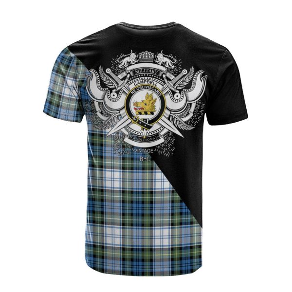 Campbell Dress Ancient Tartan - Military T-Shirt Fashion - Image 2