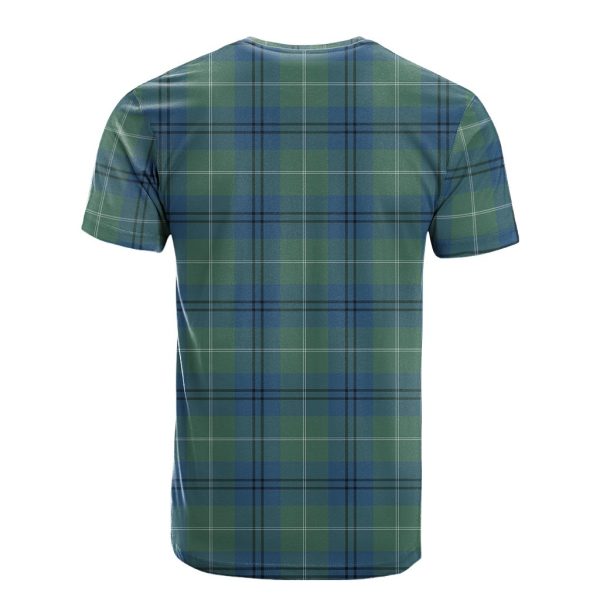 Oliphant Ancient Tartan T-Shirt Online Sale - Image 2
