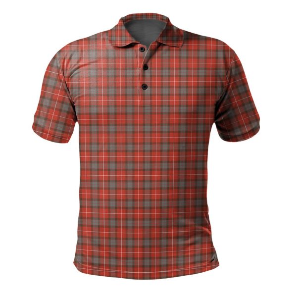 Fraser Weathered Tartan Polo Shirt For Discount