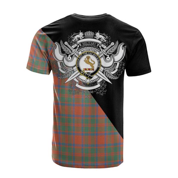MacKintosh Ancient Tartan - Military T-Shirt Hot on Sale - Image 2
