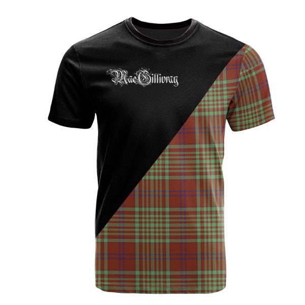 MacGillivray Hunting Ancient Tartan - Military T-Shirt Sale