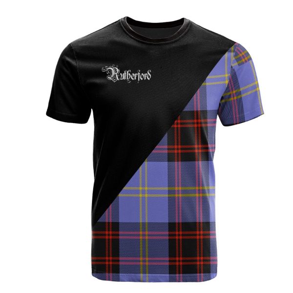Rutherford Tartan - Military T-Shirt Sale