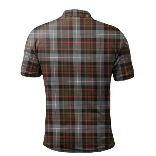 MacRae Hunting Weathered Tartan Polo Shirt For Sale - Image 2