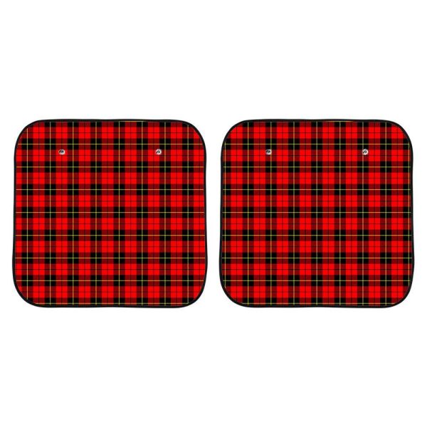 Wallace Hunting Red Tartan Car Sun Shade - 2 Pieces Sale - Image 2