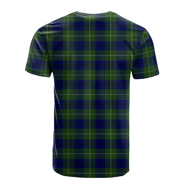 Oliphant Modern Tartan T-Shirt Discount - Image 2