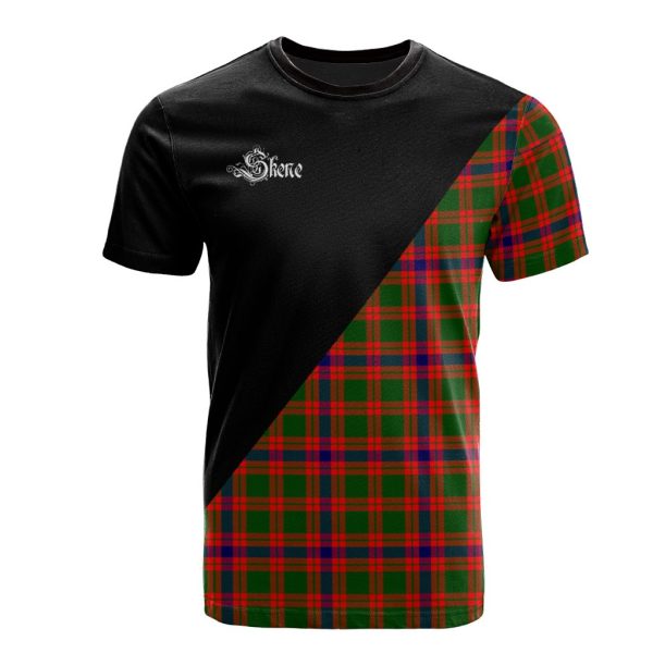 Skene Modern Tartan - Military T-Shirt Online Sale