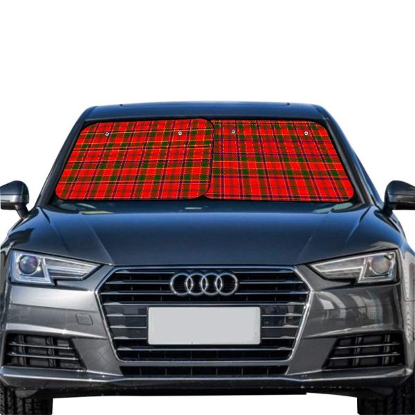 Munro Modern Tartan Car Sun Shade - 2 Pieces For Sale