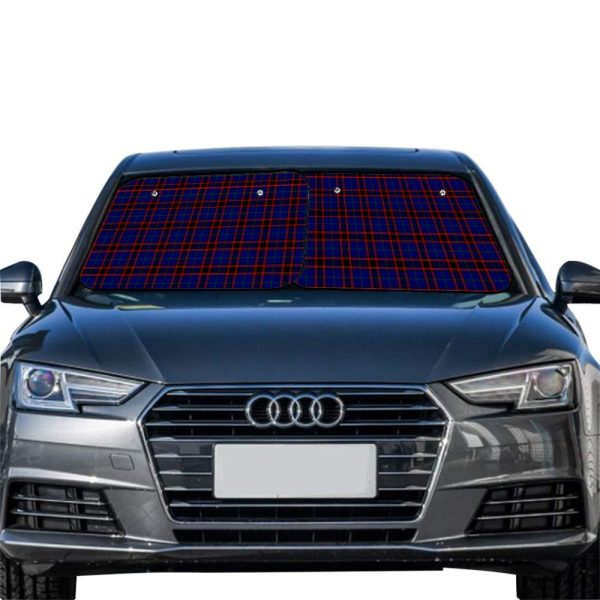 Home Modern Tartan Car Sun Shade - 2 Pieces Supply