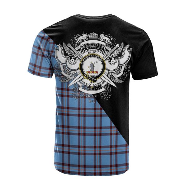 Elliot Ancient Tartan - Military T-Shirt Cheap - Image 2