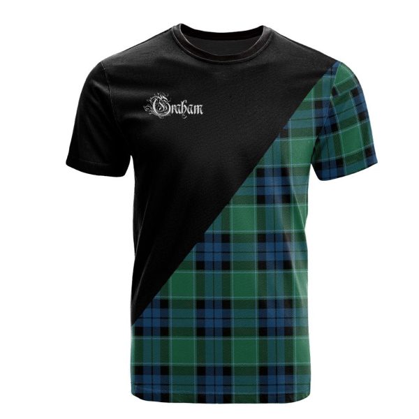 Graham of Menteith Ancient Tartan - Military T-Shirt Discount