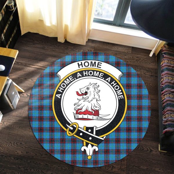 Home Ancient Tartan Crest Round Rug Online Sale - Image 3