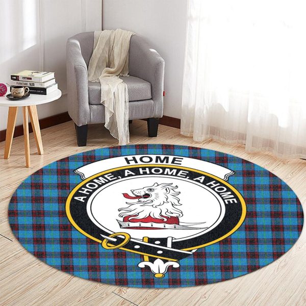 Home Ancient Tartan Crest Round Rug Online Sale - Image 2