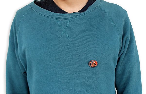 Halloween (Jack O Lantern) Enamel Pin Online now - Image 2