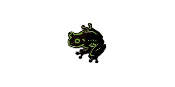 Mike Mignola s Frog Enamel Pin Online Hot Sale